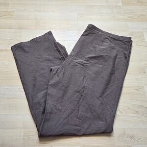 Eileen Fisher Brown Pull On Stretch Pants Size XL